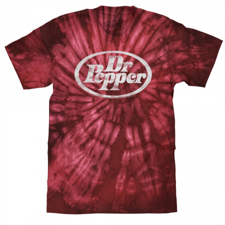 Dr. Pepper Red Tie Dye T-Shirt